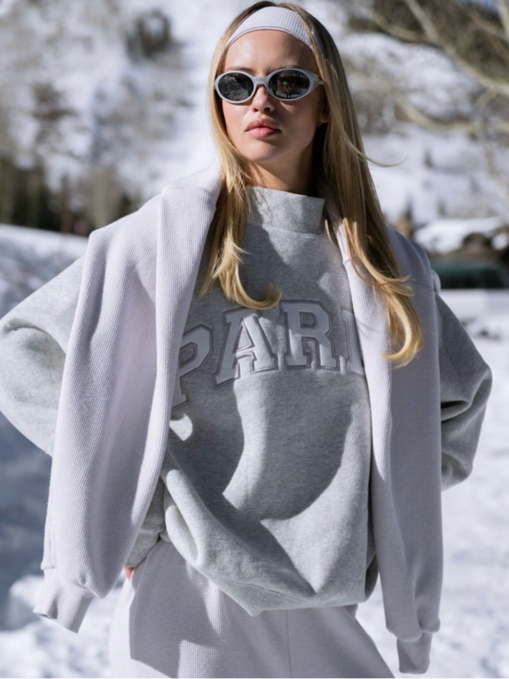 PARKE SOLD OUT Varsity Mockneck Metallic
